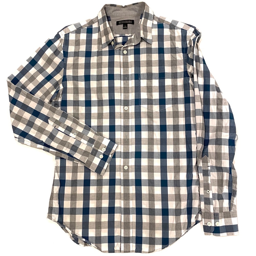 Banana Republic Men’s Small Long Sleeve Blue Shirt